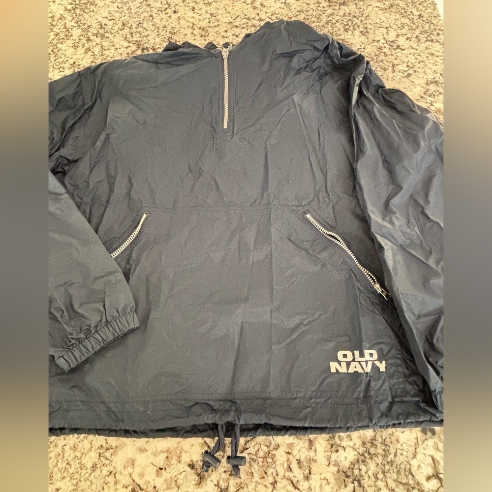 Old navy vintage rain coat windbreaker size large